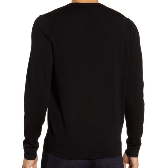 NWT Nordstrom Men’s V-Neck Merino Wool Sweater - Picture 2 of 8